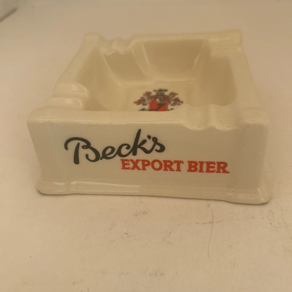 Beck's Export Bier Ashtray
